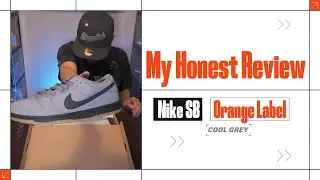 My Honest Review: Nike SB Dunk Low Orange Label Cool Grey! First Review Unboxing!