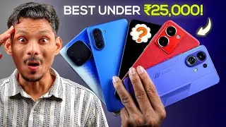 Top 5 Best Phone Under 25000 - Best Gaming Phone Under 25000 in August 2025 !