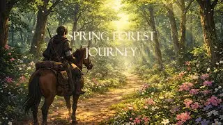 Medieval Music For Relaxation & Focus | Spring Forest Journey