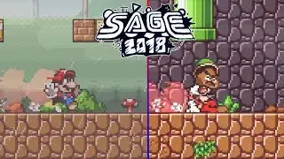 Super Mario Flashback | It was featured at a Sonic Fan Game Expo