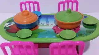 toy asmr] Kitchen PlaySet ASMR Satisfying with Unboxing No Talking | Review Toys