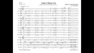 Can't Hold Us - Macklemore & Ryan Lewis (Marching Band Arrangement)