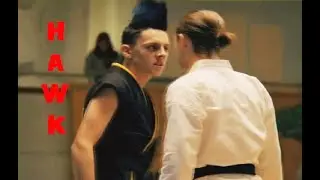 HAWK VS EVERYBODY - BEST FIGHTS (COBRA KAI)