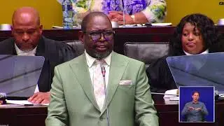 Minister Enoch Godongwana tables the 2025 Medium Term Budget Policy statement (MTBPS) in Cape Town.