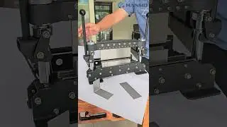 Perhaps the smallest bending machine in the world😂😂#hanmo#pressbrake#bending