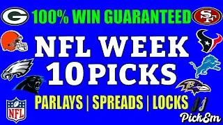 NFL WEEK 10 PICKS | YOU'LL REGRET SKIPPING | NFL 2025 | JandJPickEm