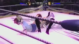 Rumble Roses XX Black Belt Demon Vs Beach Babe PHM Match
