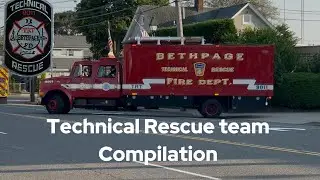 Bethpage fire department Technical rescue team compilation