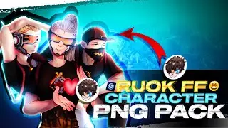 RUOK FF CHARACTER PNG PACK | GALLU EDITS