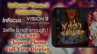 InFocus Vision 3 Unboxing | Infocus vision 3 camera Review in hindi