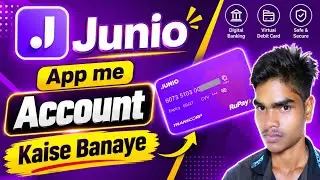 Junio new bank account opening || zero balance Account opening || minnor account opening