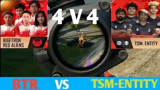BTR VS TSM-ENTITY IN PMWL | 4 VS 4 | BTR Luxxy 1 v 3 against tsm-entity | PMWL 2020