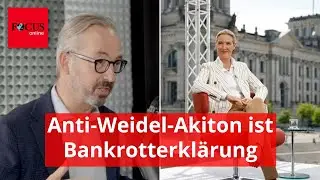 Linke feiern Anti-Weidel-Aktion: Fleischhauer spottet und schl&auml;gt neuen Preis vor