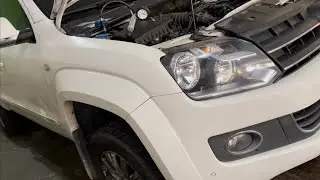 Revisão nos sistemas de arrefecimento e freio de estacionamento da Amarok