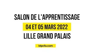 BTP CFA Hauts-de-France au Salon de l'apprentissage 2022
