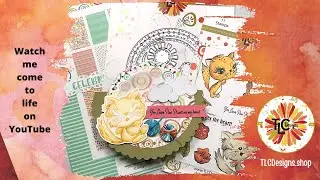 Kitty Frill Rocker Card