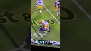 How did this count  as passing yards for Jordan love