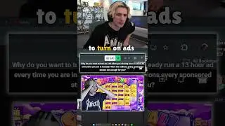 xQc LEAKS his Twitch Ad Revenue... 💀