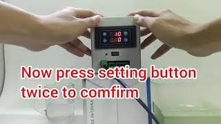 Dosing pump - Set Pumping time