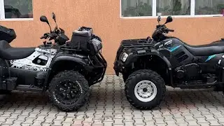 🤔 TGB Blade 550 LT or CF Moto 500 Long Classic ? Walkaround & Soundcheck (Quad, ATV, 4x4)