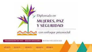 Diplomado en Mujeres, Paz y Seguridad con enfoque psicosocial