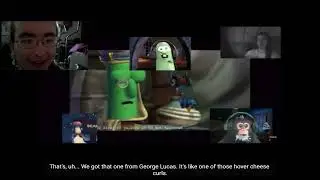 RockingwithEmber Reacts to EmberPlayaz Reacts to Veggie tales Digital Dailies