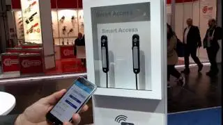 EMKA Agent E swing-handle opened via Tapkey App