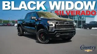 Custom-Built Chevy Silverado Z71 BLACK WIDOW Edition