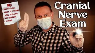 #55: ASMR: Cranial Nerve Exam (for sleep & relaxation) #asmr #cranialnerveexam #sleep