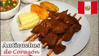 CÓMO PREPARAR ANTICUCHOS DE CORAZÓN 🇵🇪 Comida Peruana | Hechos en Casa