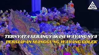 TERNYATA SEBANYAK INI WAYANG GOLEK DI ATAS PANGGUNG‼️