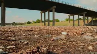 Fort Worth asking for community help to clean Trinity River after flooding fills banks with trash