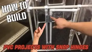 Петля для ПВХ-трубы (Snap-Hinge)