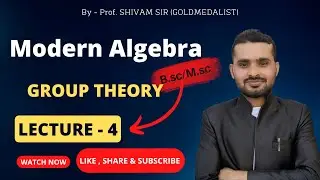 Example Of Groupoid, Semigroup, Monoid, Group & Abelian Lecture - 4 By Shivam Sir