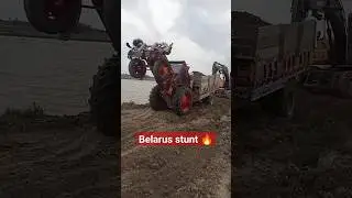Belarus Tractor 🚜 Stunt 🔥😲 #belarustractor #tractor #tractorstunt #viralvideo #youtubeshorts #shorts