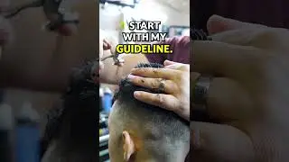 Using Thinning Shears On Men's Hair