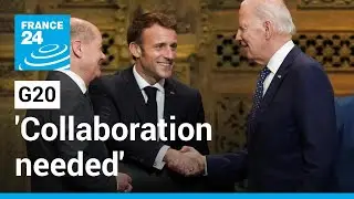 'Collaboration needed to save world': Ukraine war tops agenda at G20 summit &bull; FRANCE 24 English