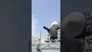 30mm Goalkeeper CIWS Live Fire &ndash; Ultimate Ship Defense System! ⚓🔥 #GoalkeeperCIWS #Navy #LiveFire