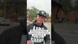 Why is drill rap heavily promoted to communities like Newark Nj #shorts