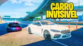 DEI FUGA COM UM CARRO QUE FICA INVISIVEL