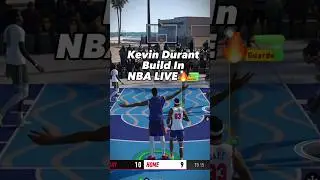 KEVIN DURANT BUILD GOES CRAZY IN NBA LIVE #nbalive #easports #gaming #nba2k23 #kevindurant #kd