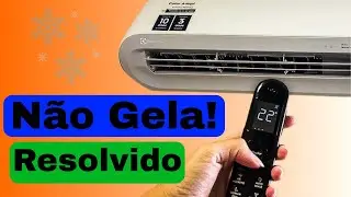Ar condicionado Electrolux color adapt n&atilde;o gela (RESOLVIDO)
