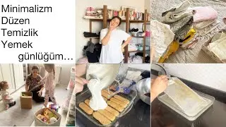 Minimalizm yolculuğum 6/Yatak odası düzeni/Misafir hazırlığı/Etiketli ikea turu/Davlumbaz temizliği