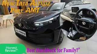 Tata Altroz pure  AMT 2nd Base Model 🔥 Best Hatchback for Family?&rdquo;#altroz