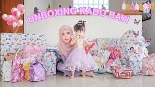 UNBOXING KADO ANAK 1 TAHUN - Shafira Eden