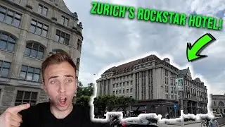 Staying in Zurich Switzerland's ROCKSTAR Hotel! | Review