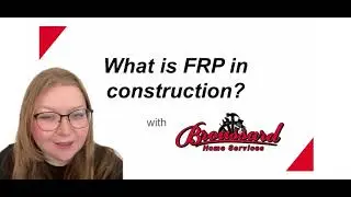 What is FRP in Construction?