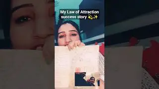 Law of attraction success story #manifestation #shorts #shortsfeed #viral