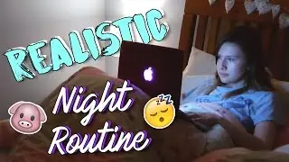REALISTIC NIGHT ROUTINE! | ohemgeeitsmaya