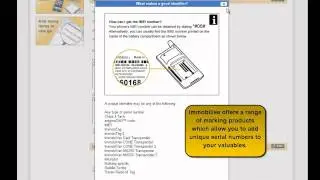 How to register a mobile or cell phone on Immobilise